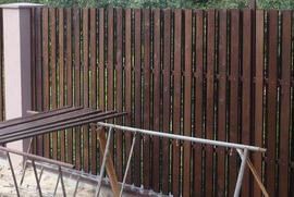 Забор деревянный - пример 56