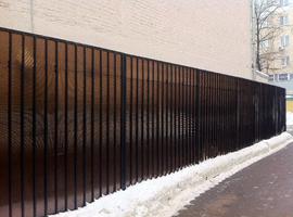 Забор из поликарбоната - пример 78